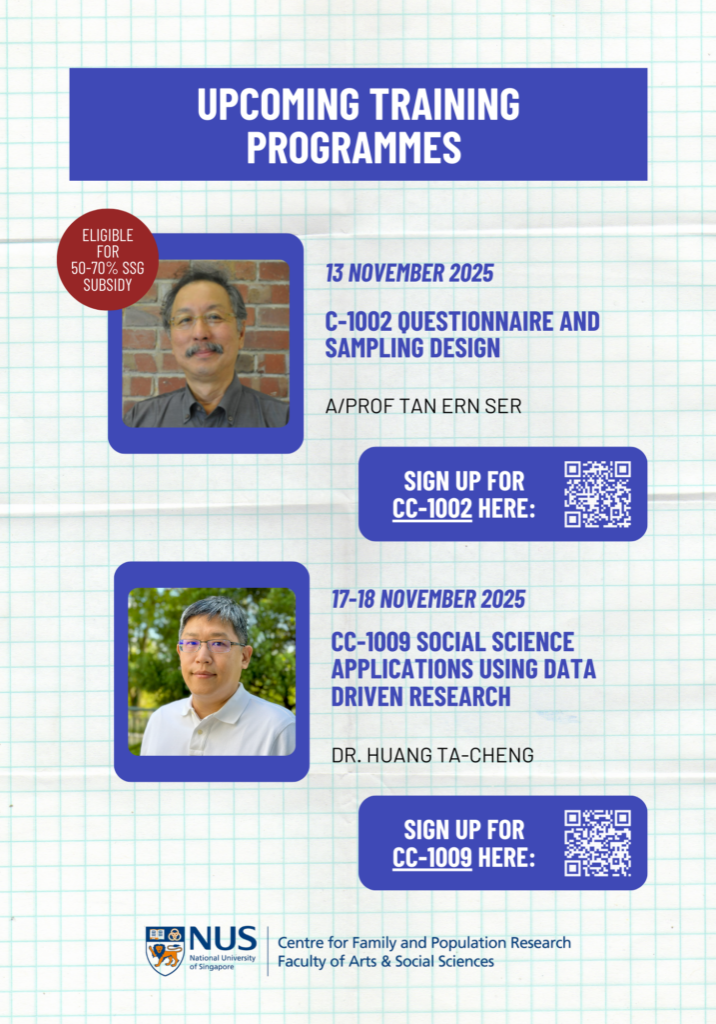 Training Programme flyer