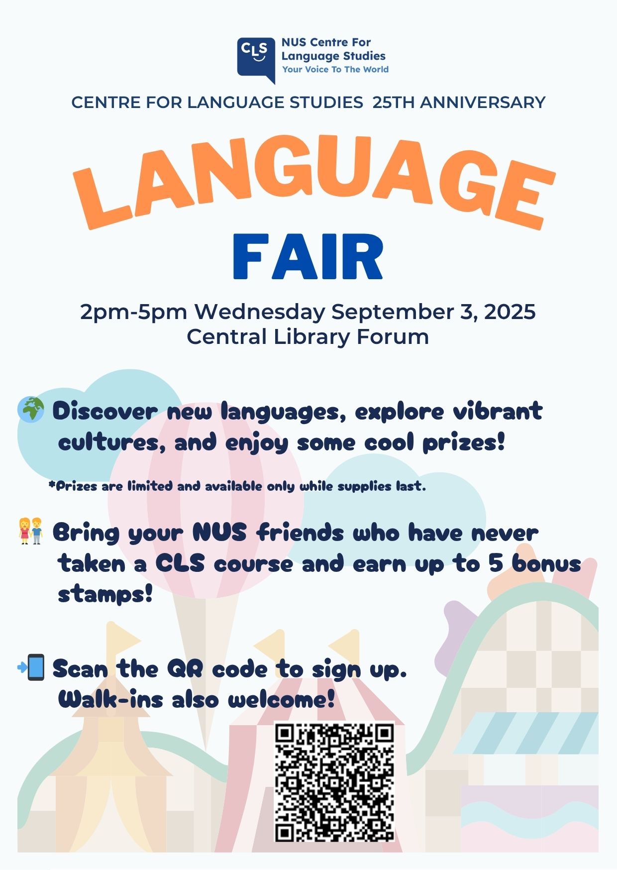 LANGUAGE Fair Invitation