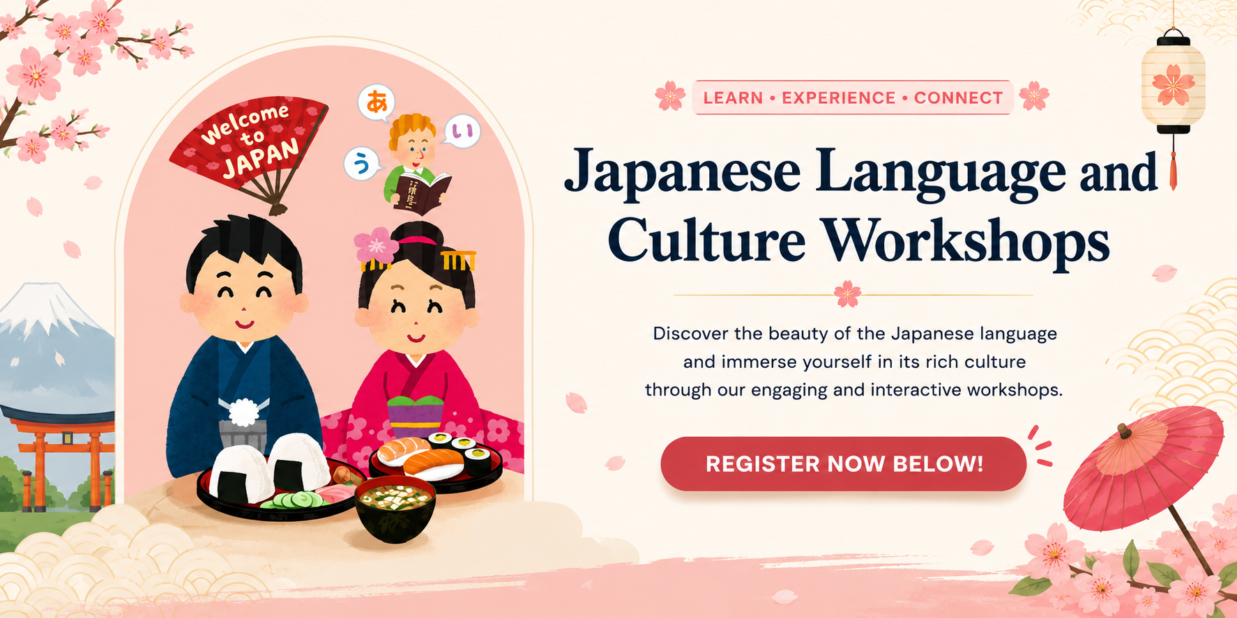 Japanese Workshop Banner