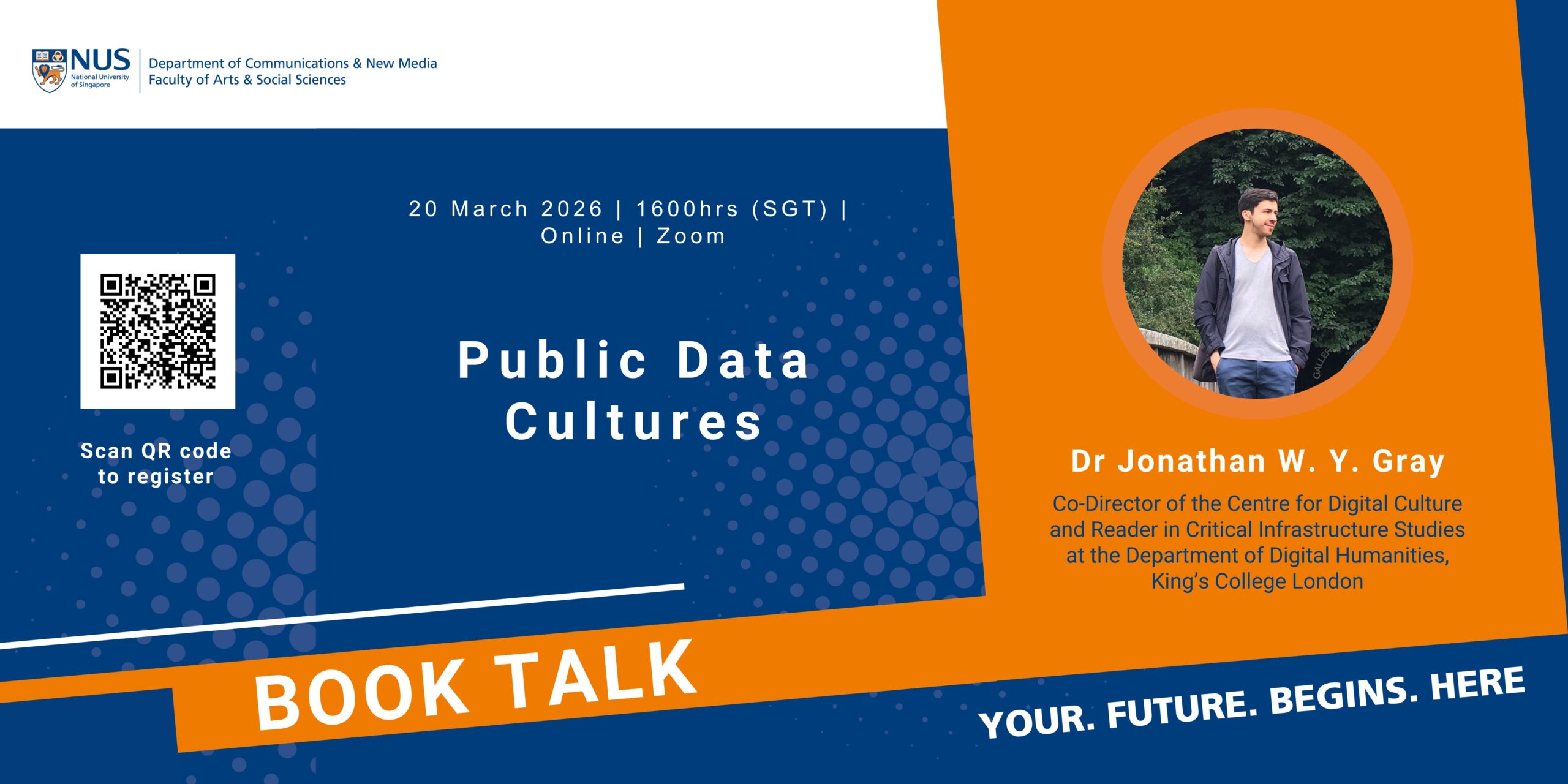 20260320 Book Talk Web Banner - Public Data Cultures by Jonathan Gray