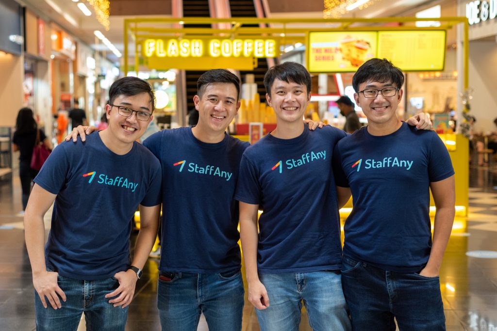 Janson Seah (Class of 2018), co-founded StaffAny with three friends that he met through the NUS Overseas Colleges (NOC) Programme.