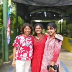 Suneeti with Mrs Marianne Tan at Bollywood Veggies