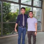 Nicholas Yong with Mr James Koh