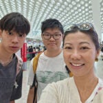 Terrell with his family