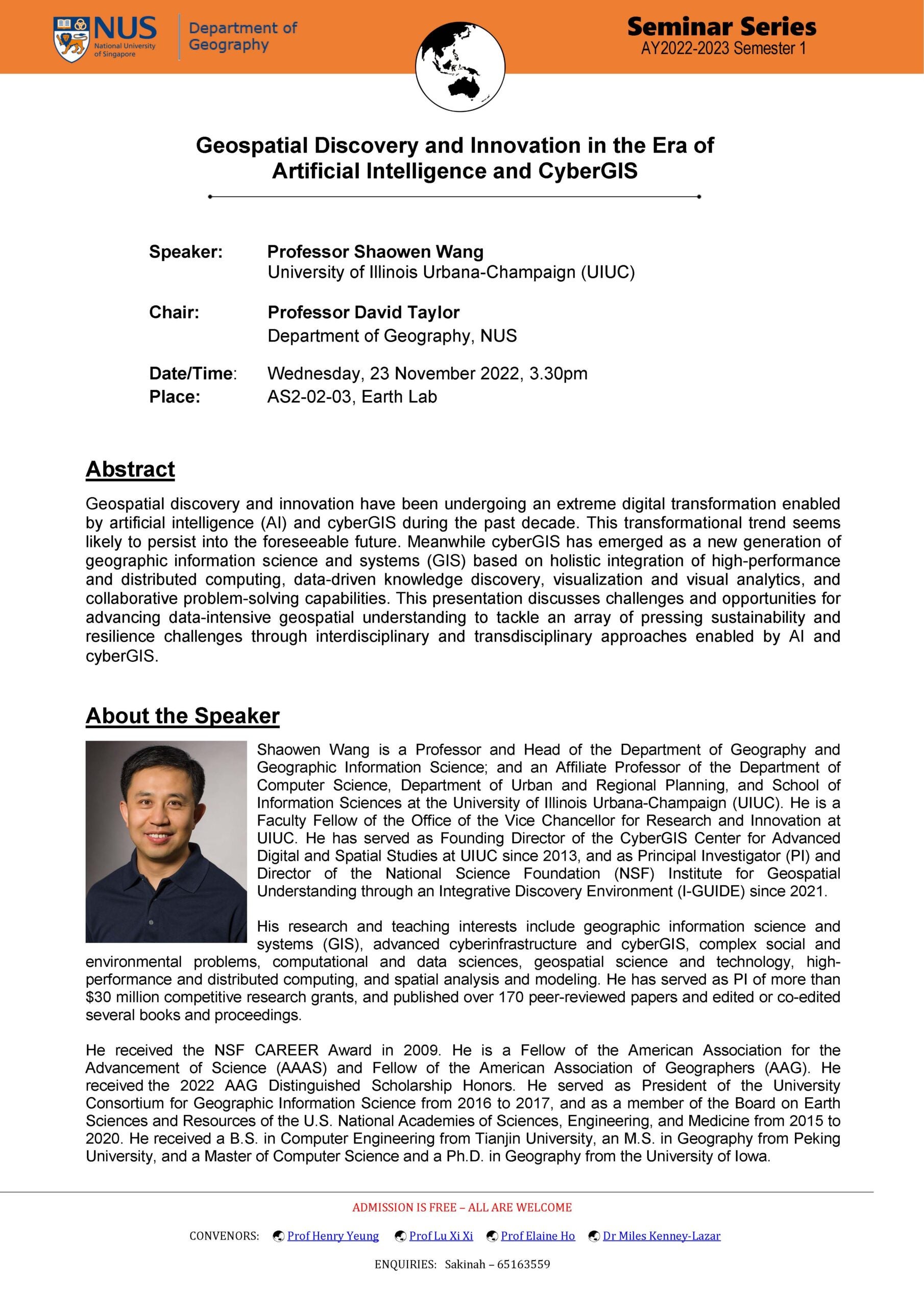 Seminar_Shaowen Wang