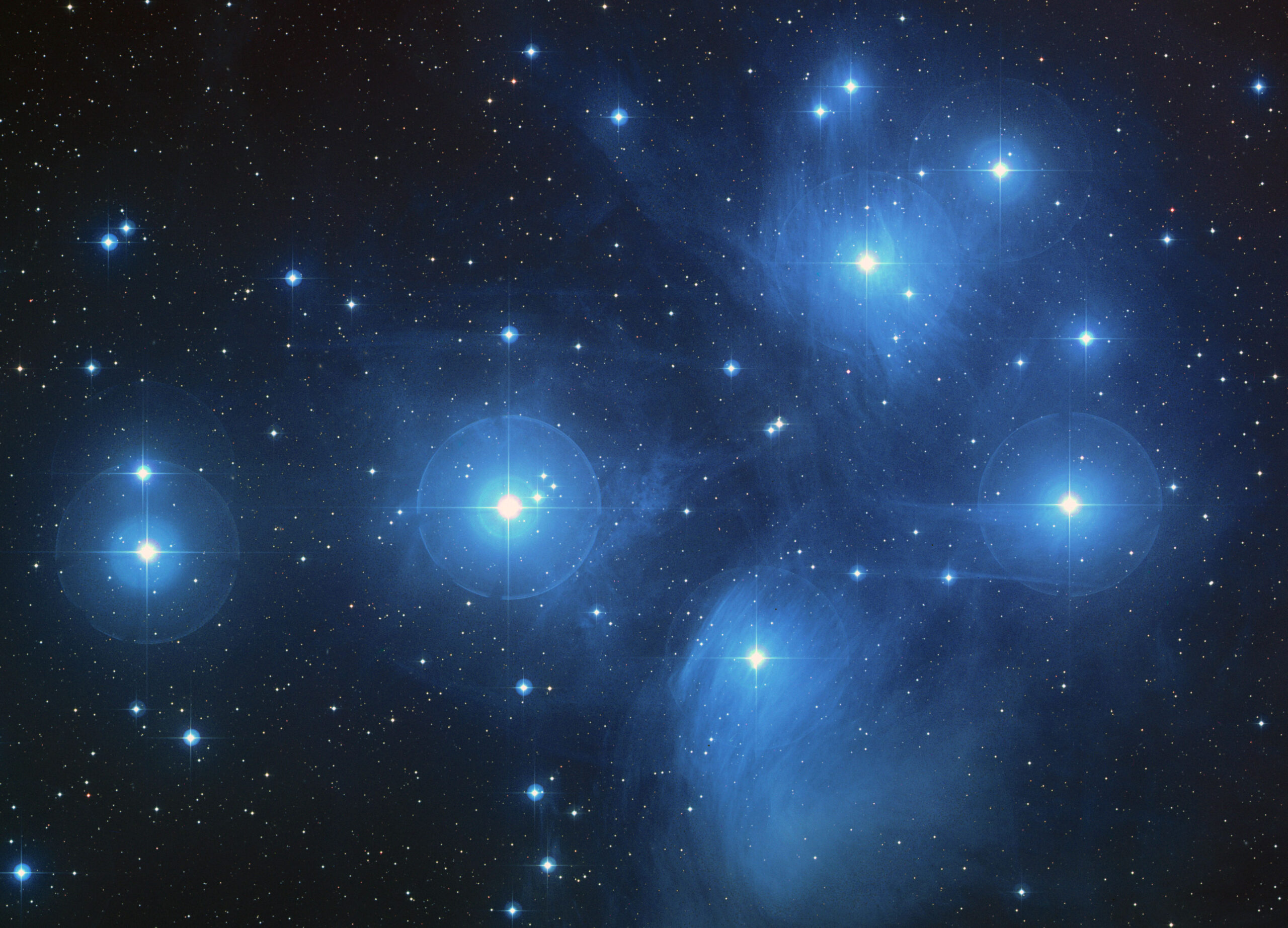 nasa pleiades 4877x3515 cred NASA, ESA and AURA:Caltech