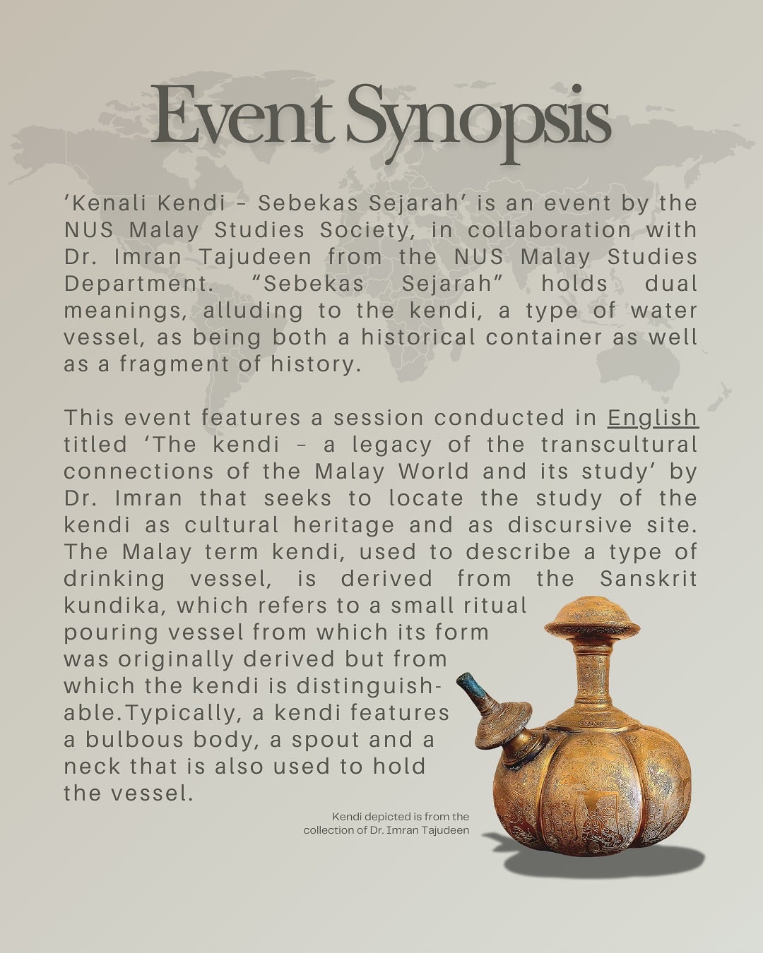 Modta Kendi Kenali Kendi – Sebekas Sejarah (Encountering the Kendi – Fragments of ...