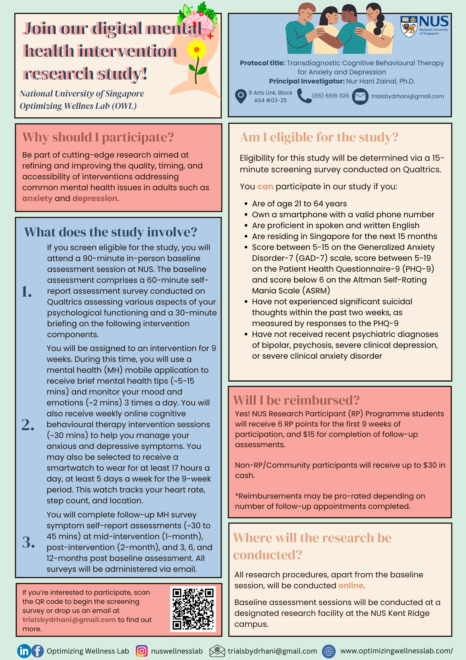 Anxiety &amp; Depression Flyer
