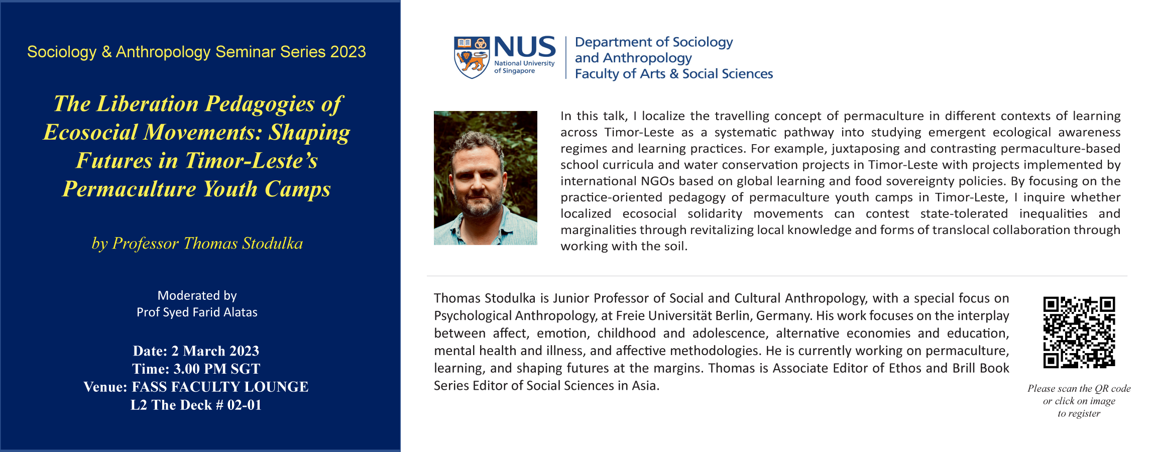 phd anthropology nus