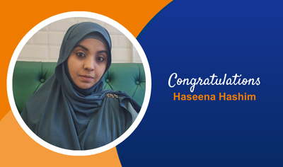 haseena congrats