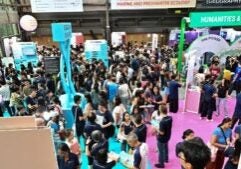 The College of Humanities and Sciences unveiled a refreshed programme booth experience, grouping related disciplines into thematic zones to help prospective students better understand each discipline and how they can be meaningfully combined within the college’s flexible curriculum.