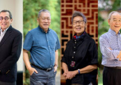 All four award recipients have made significant contributions towards nation-building, growth of the university, the promotion of the arts and social sciences, and impact in the private sector.