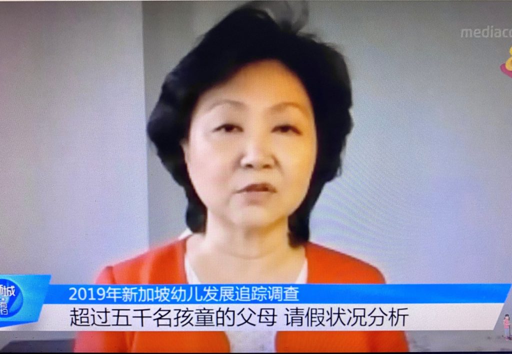 Channel 8 Interview with Professor Jean Yeung Singapore Research Nexus