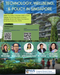 Poster-SRN-2_Oct_2025-Tech, Wellbeing, and Policy in SG