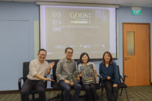 speakers docu poster and book