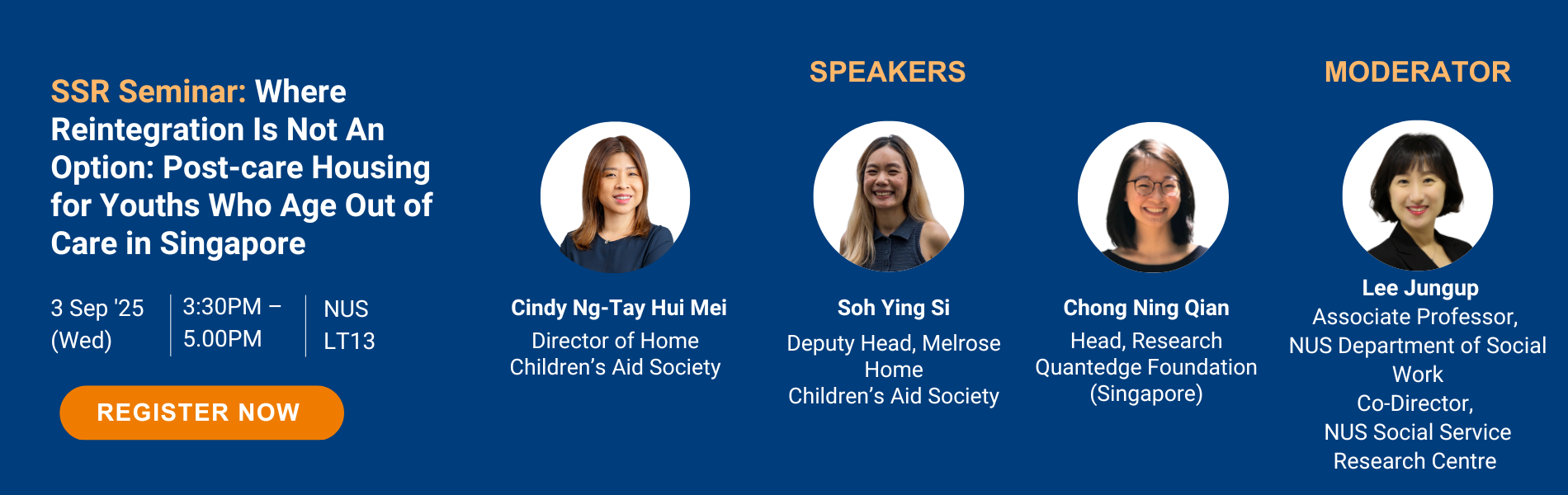 SSR Seminar (SEP 2025) banner