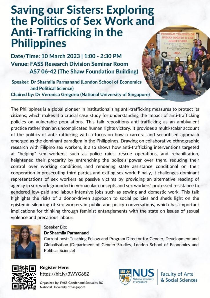 Saving our Sisters: Exploring the Politics of Sex Work and Anti ...