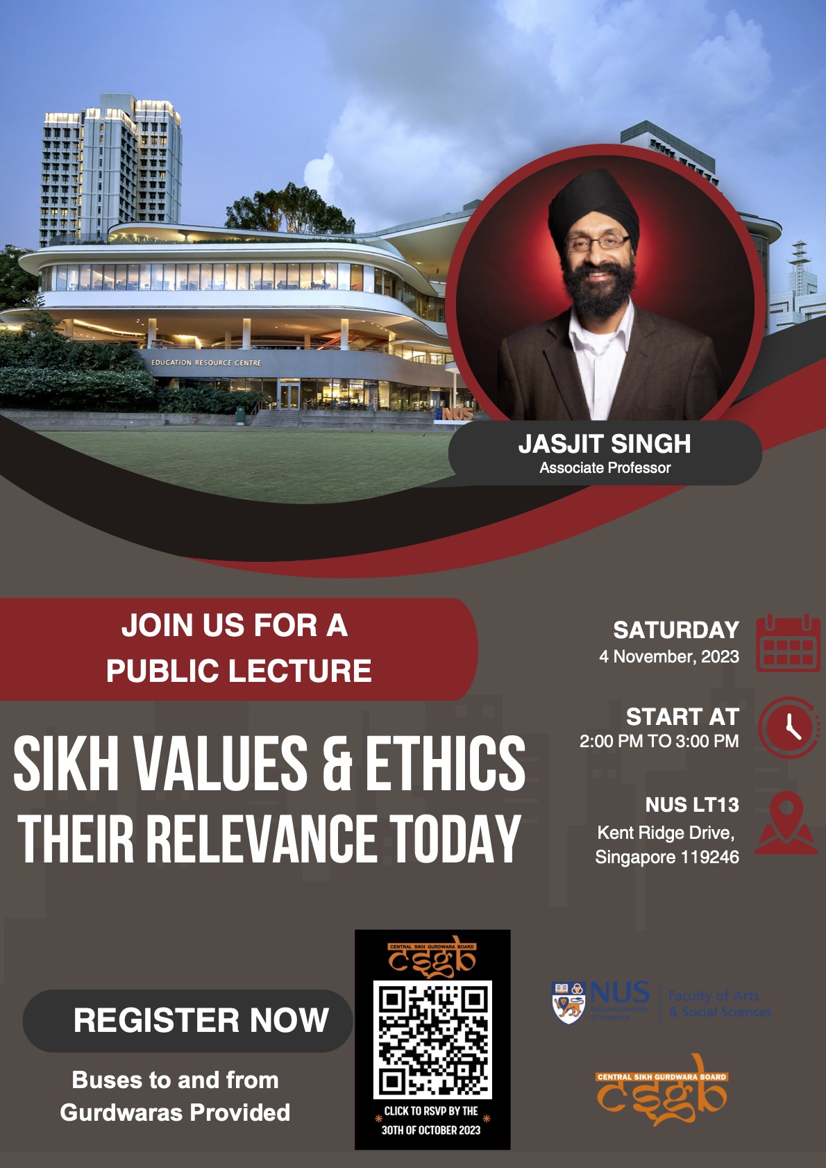 Sikh Values and Ethics Session RSVP 30th Oct