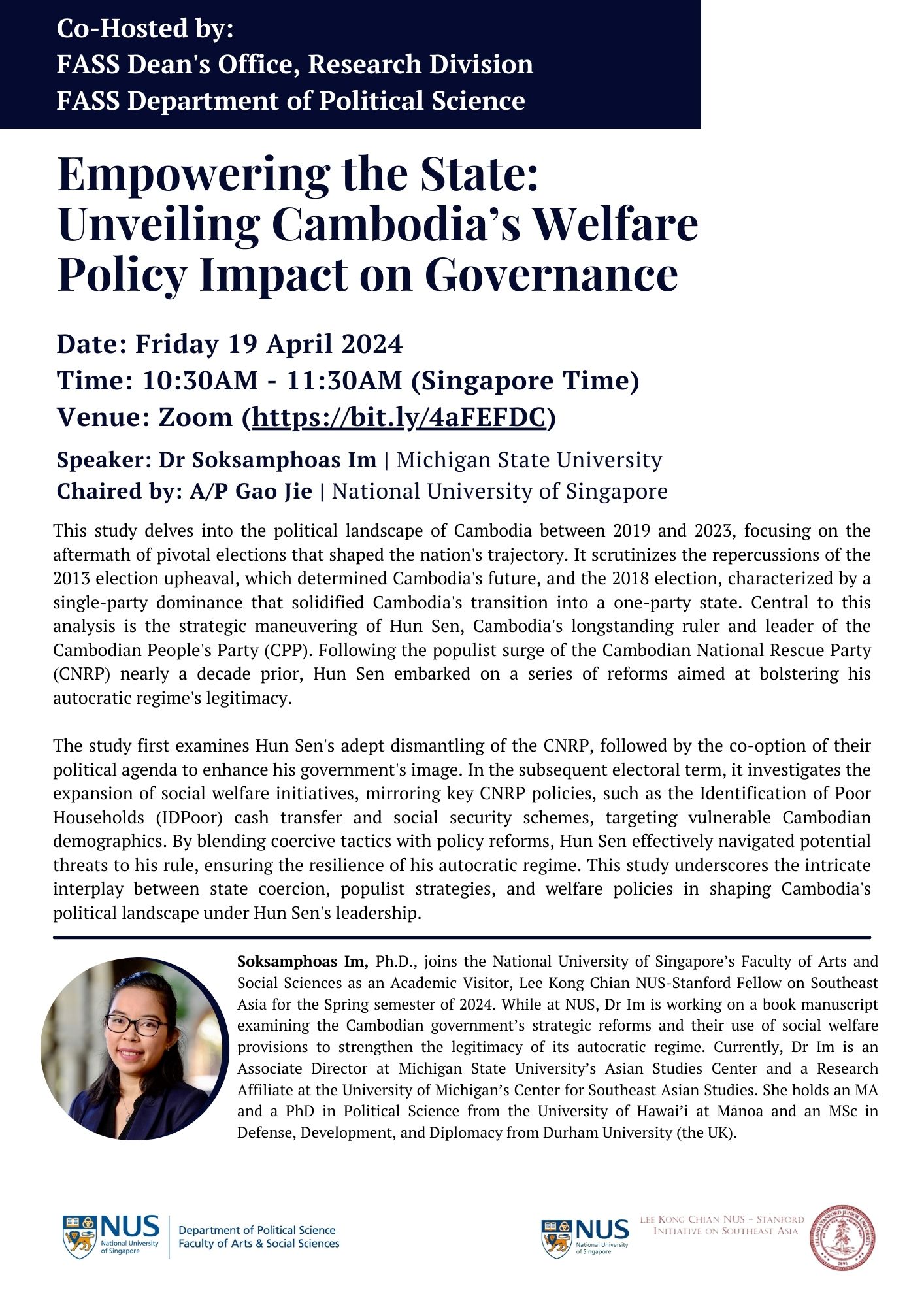 Empowering the State Unveiling Cambodia’s Welfare Policy Impact on Governance