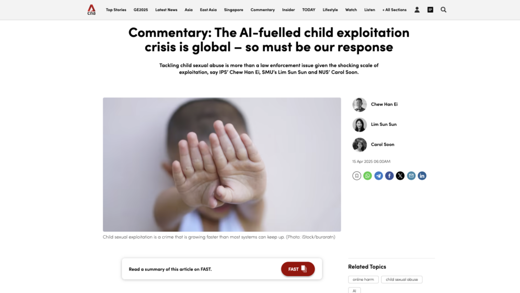 Search Engine Child Exploit The AI-fuelled child exploitation crisis is global – so must be our ...