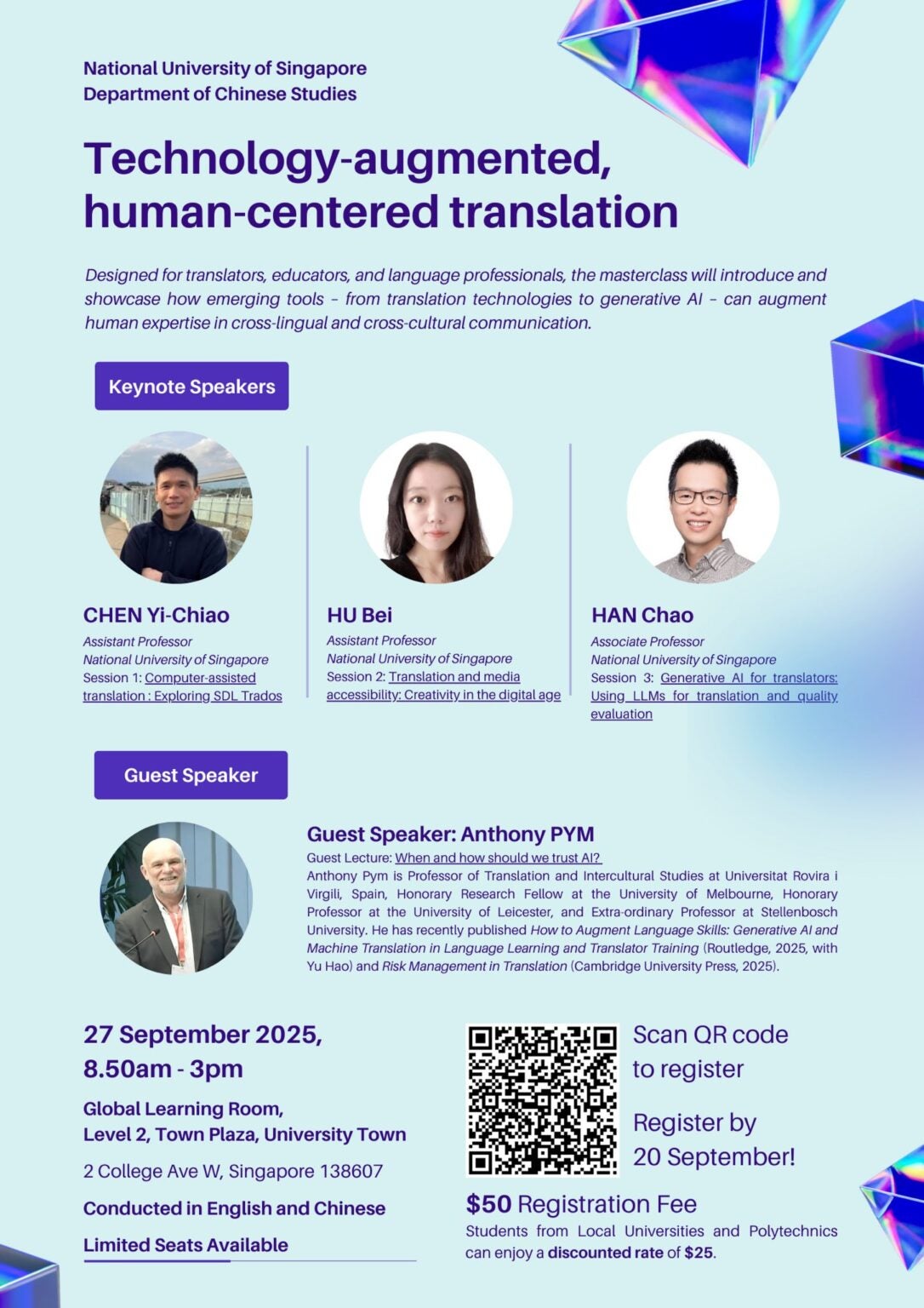 Translation Master CHINESE TRANSLATION MASTERCLASS | Technology-augmented, Human-centered ...