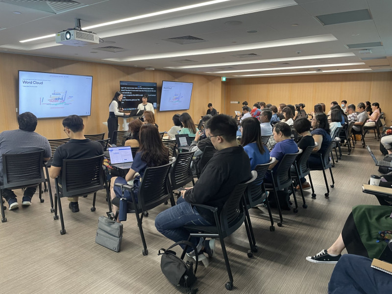 NUS teaching and non-teaching staff attend the Universal Design in Learning Training workshop organised by SAU.